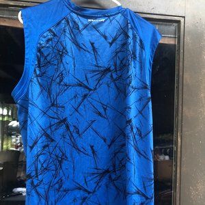 Cascade Sport Blue Tank Top T-Shirt Size Large